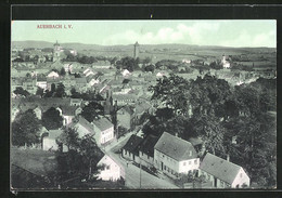 AK Auerbach I. V., Ortsansicht Aus Der Vogelschau - Auerbach (Vogtland)