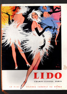 Paris Champs Elysées : Programme LIDO  1959 "AVEC PLAISIR"   (CAT2355) - Programme