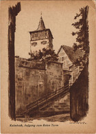 CPA AK Kulmbach Aufgang Zum Roten Turm GERMANY (1133681) - Kulmbach