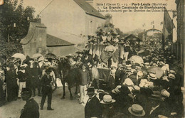 Port Louis * La Grande Cavalcade De Bienfesance * Char De L'industrie Par Les Ouvriers Des Usines BOSSARD - Port Louis