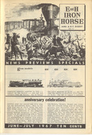 Catalogue E And H IRON HORSE 1967 June-July Digest GEM Models AHM Rivarossi - English