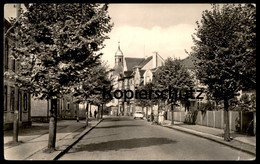 ÄLTERE POSTKARTE RUHLAND BAHNHOFSTRASSE ALLEE 1963 Ansichtskarte Cpa Postcard AK - Ruhland