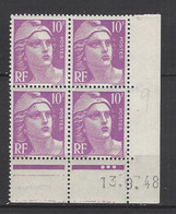 CD 811 FRANCE 1948 COIN DATE 811 : 13 9 48  MARIANNE DE GANDON - 1940-1949