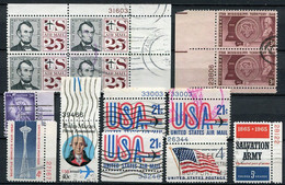 USA Plattennummern Lot / Sammlung                  (6870) - Numéros De Planches