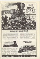Catalogue E And H IRON HORSE 1968 June-July Digest Varney Tyco AHM Rivarossi - English