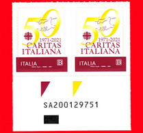 Nuovo - MNH - ITALIA - 2021 - 50 Anni Della Caritas Italiana - Logo - B - Alfanumerico - 2021-...: Neufs