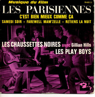 Chaussettes Noires   Les Parisiennes - 45 Rpm - Maxi-Singles