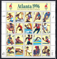 ⭐ USA - YT N° 2490 à 2509 ** - Neuf Sans Charnière - Atlanta 1996 Centennial Olympic Games - 1996 ⭐ - Blocchi & Foglietti