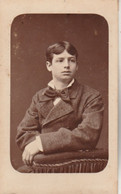 Photo CDV N° 260 Jeune Homme - 1878 - Photographe FONTAINE Paris - Antiche (ante 1900)