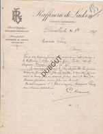 Factuur Raffinerie De Laeken - Sucrerie 1897 (U185) - 1800 – 1899