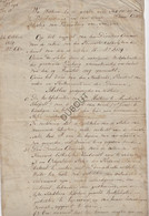 Manuscript 2 Pag 1820 Ivm Kerk WERM/Hoeselt Ondertekend Willem (kopie) (N278) - Manuskripte