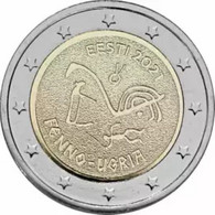 Estland  2021     2 Euro Commemo  "Fenno Ugria"    UNC Uit De Rol  UNC Du Rouleaux  !! - Estonie