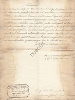 Manuscript MAILLIERES/Warsage/Dalhem E.H. Bilquin 1878 Kard. Martinelli (N232) - Manuscritos