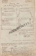Manuscript Ninove Iddergem 1807 Dep Schelde - Kopie Van Rekening (N26) - Manuscripts