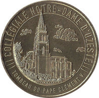 2020 MDP133 - UZESTE - Collégiale Notre-Dame D'Uzeste (tombeau Du Pape Clément V) / MONNAIE DE PARIS 2020 - 2020