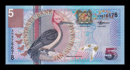 Surinam Suriname 5 Gulden 2000 Pick 146 Capicua Radar SC UNC - Surinam