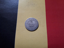 LEOPOLD IER 1/2 FRANC 1844 ARGENT - 1/2 Franc