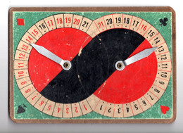12855 " SEGNAPUNTI A LANCETTE PER GIOCATORI DI CARTE " CM 12,0 X 17,0 - Andere & Zonder Classificatie