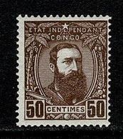 Belg. Congo Belge 1887 OBP/COB 9*  MH  (2 Scans) - 1884-1894