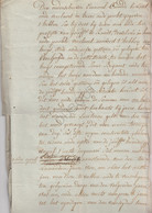 Manuscript Oudenaarde - 1799 - Notarisakte (U717) - Manuscritos