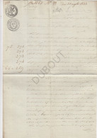 GENT - Manuscript 1833 - Ivm Hypotheek (U608) - Manuscritos