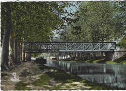 CAPESTANG      LE CANAL DU MIDI   LE PONT  ANNEE 1958 - Capestang