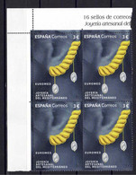 ESPAÑA 2021 ** MNH ED. 5506 EUROMED. JOYERIA ARTESANAL DEL MEDITERRANEO BL.4 - Nuevos