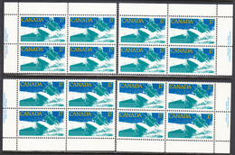 Canada 1979 Sport Championships, Mint No Hinge, Corner Blocks, Sc# 833, SG - Unused Stamps