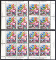 Canada 1980 Mint No Hinge, Corner Blocks, Sc# 855, SG - Unused Stamps