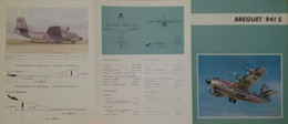 BREGUET 941 S Belle Brochure De 6 Pages Avions Marcel Dassault Breguet Aviation UPE - Aviation