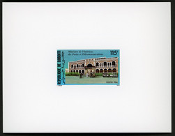 DJIBOUTI Epreuve De Luxe Sur Papier Glacé N° 626 Edifices Publics 1986. TB - Dschibuti (1977-...)