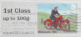 GB 2018 Mail By Bike Post And Go 1st Type 5 Issuing Code 031005 Used [32/15/ND] - Post & Go (distributori)