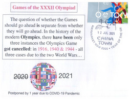 (TT 31) (Australia)  Olympic Games Historical Cancellation During WWI & WWII (with Australia New Olympic Stamp) - Zomer 2020: Tokio