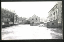 AK Nürnberg, Hochwasser 1909, Insel Schütt, Wespennest - Inondations