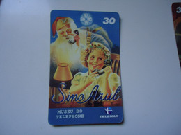 BRAZIL   USED CARDS   CHRISTMAS  SANTA CLAUS - Peinture