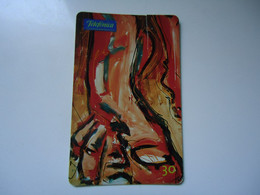 BRAZIL   USED CARDS   PAINTING  ART MUSEUM - Peinture