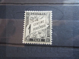 VEND BEAU TIMBRE TAXE DE FRANCE N° 10 , X !!! - 1859-1955 Mint/hinged