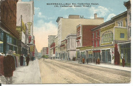 Delcampe - Montreal Rue Ste Catherine - Montreal