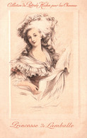 Publicité - Collection Pétrole Hahn Pour Les Cheveux - La Princesse De Lamballe - Carte Non Circulée - Firemen