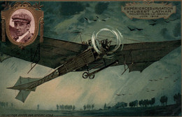 Publicité - Collection Lefèvre-Utile: Expérience D'Aviation D'Hubert Latham, Mourmelon Juin 1909 - Advertising