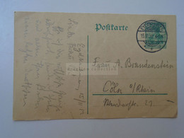 D181608     Ganzsache  Postal Stationery  Deutsches Reich   1912  EYDTKUHNEN  Tschernyschewskoje Russia - Kaliningrad - Non Classificati