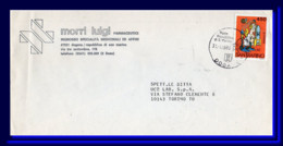1985 San Marino Saint Marin Bruno Jacovitti Stamp On Large Letter Posted To Italy Brief Enveloppe - Briefe U. Dokumente