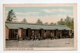 - CPA AYER (USA / Massachusetts) - OFFICERS' QUARTERS, CAMP DEVENS - - Autres & Non Classés