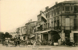 Libourne * La Terrasse Du Café De L'orient * Pendant L'apéritif Concert - Libourne