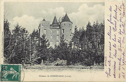 - Loire -ref-B268- Noiretable - Chateau - Chateaux - - Noiretable