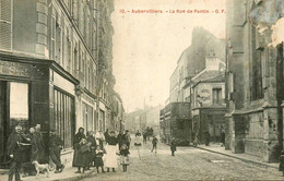 Aubervilliers * La Rue De Pantin * Tramway Tram * Hôtel - Aubervilliers