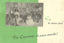 Per Esperanto Al Paca Mondo En La Nova Jaro Nederland Hollande - Esperanto