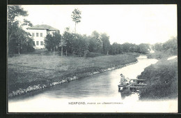 AK Herford, Partie Am Lübbertorwall - Herford