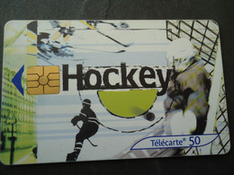 FRANCE USED   CARDS   SPORTS HOCKEY - 600 Agences