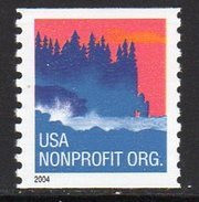 USA 2002 Non-Profit Coil Stamp, Imperf. X P.10, Dated 2004, MNH (SG 4190) - Neufs